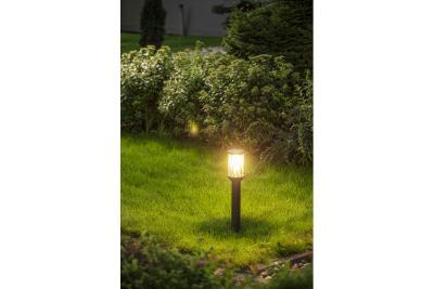 Decor KERTA-P 50 garden light E27 MAX.12W IP44 AC220-240V 50-60Hz bollard  graphite 1208963907