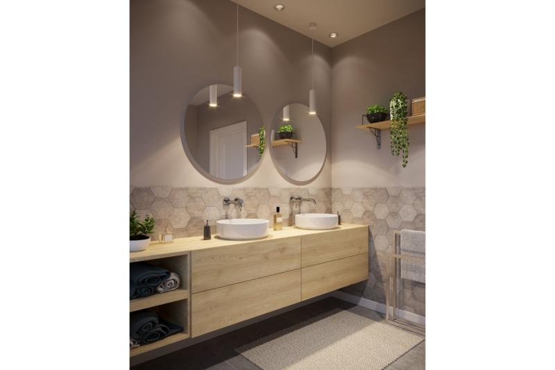 Decor Suspended fixture LAGOS GU10 aluminium IP20 max. 20W white 1208963910