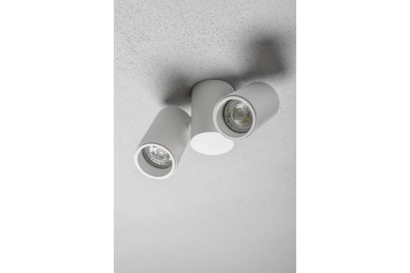 Decor Luminaire de plafond LUPO en aluminium 17.5x5.6x11.5 IP20 2*GU10 max. 50W rond blanc. 1208963925