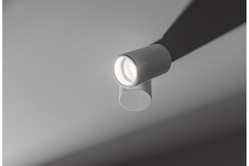 Decor Luminaire de plafond LUPO en aluminium 11.6x5.6x11.5 IP20 1*GU10 max. 50W rond blanc. 1208963927