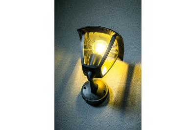 Decor Garden fixture MARINA-AU E27 MAX.20W IP54 AC220-240V 50-60Hz upper sconce straight black 1208963933