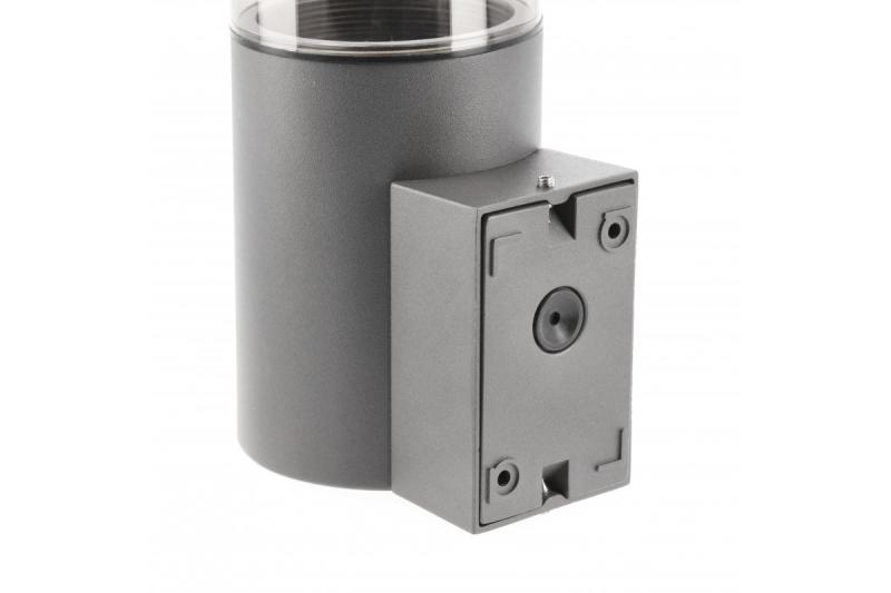 Decor Luminaire de jardin MEDIO-AU E27 MAX.15W IP54 AC220-240V 50-60Hz lampe murale supérieure en graphite. 1208963937