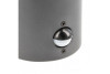 Garden luminaire MEDIO-AU PIR,E27,MAX.15W,IP54,AC220-240V,50-60Hz,top wall lamp, graphite