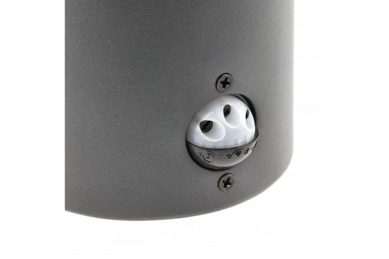 Decor Luminaire de jardin MEDIO-AU PIR E27 MAX.15W IP54 AC220-240V 50-60Hz lampe murale supérieure en graphite. 1208963938