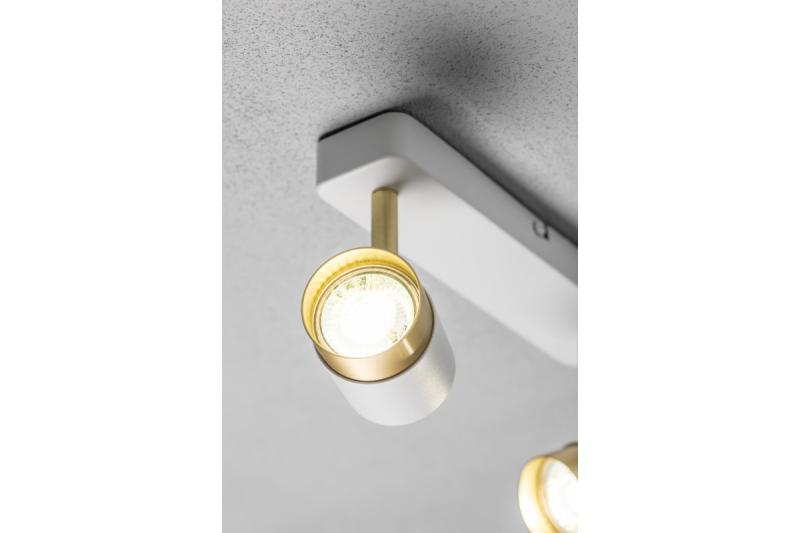 Decor Luminaire de plafond ORIO en aluminium 24.0x5.5x14.0 IP20 2*GU10 max. 50W rond blanc. 1208963964