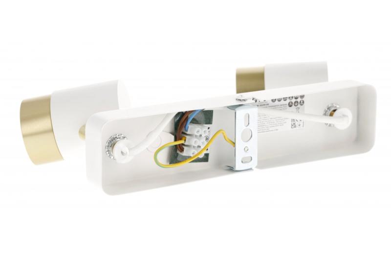 Decor Luminaire de plafond ORIO en aluminium 24.0x5.5x14.0 IP20 2*GU10 max. 50W rond blanc. 1208963964