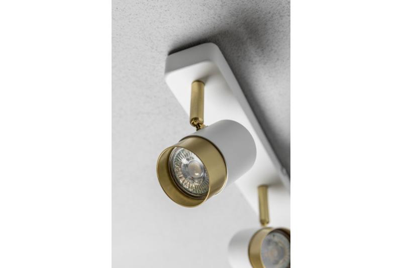 Decor Luminaire de plafond ORIO en aluminium 43.0x5.5x14.0 IP20 3*GU10 max. 50W rond blanc. 1208963966