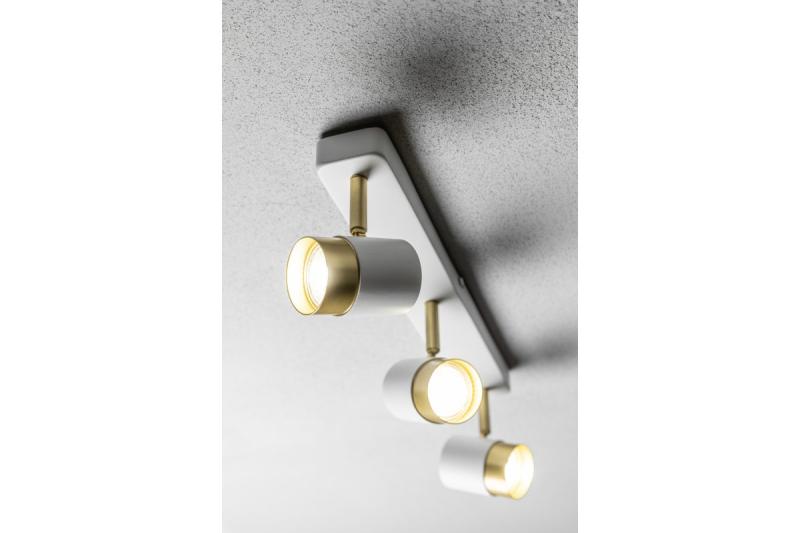 Decor Luminaire de plafond ORIO en aluminium 43.0x5.5x14.0 IP20 3*GU10 max. 50W rond blanc. 1208963966