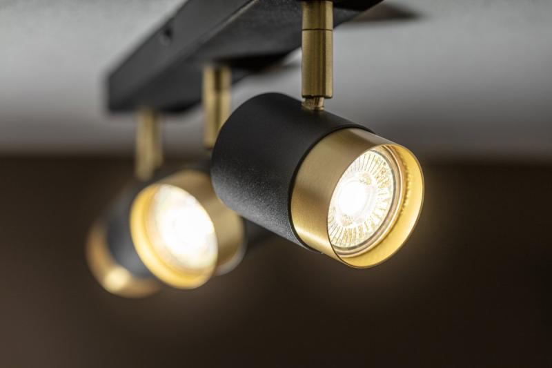 Decor Luminaire de plafond ORIO en aluminium 43.0x5.5x14.0 IP20 3*GU10 max. 50W rond noir. 1208963967