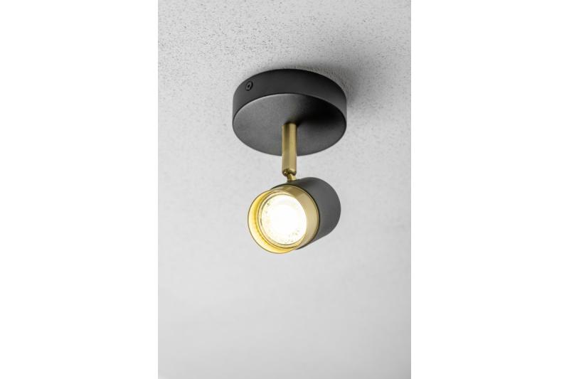 Decor Luminaire de plafond ORIO en aluminium 11.6x5.6x11.5 IP20 1*Gu10 max. 50W noir rond 1208963969