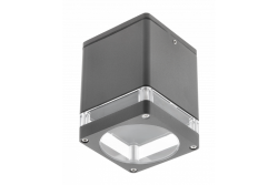 Decor Luminaire de plafond RIVEN alum 102x120 IP54 max 35W carré graphite 1208963983