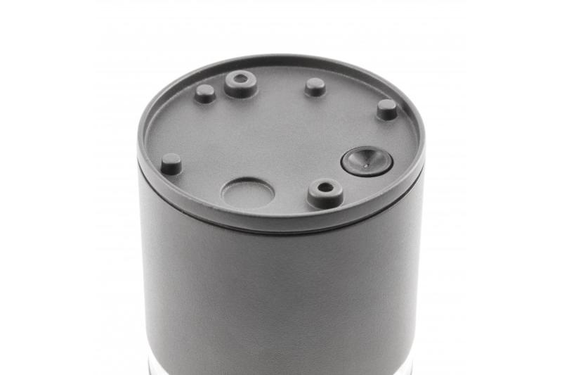 Decor Luminaire de plafond RIVEN alum 102x120 IP54 MAX.35W graphite rond 1208963984