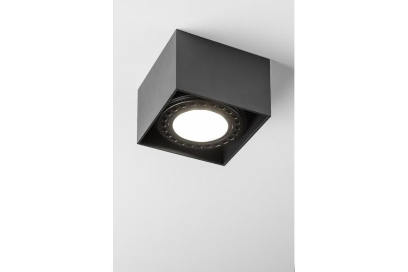Decor Luminaire de plafond SAKURA alum. 120x120x85 IP20 ES111 GU10 carré noir. 1208963991