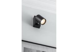 Decor Applique murale SANTO en aluminium IP20 max. 20W ronde unique noire. 1208963993