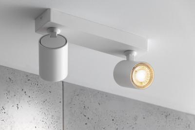 Decor Luminaire de plafond SANTO en aluminium IP20 max. 20W*2 double rond blanc. 1208963998