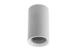 Decor Lampe encastrée de surface SENSA MINI en aluminium 64X115 IP20 max 50W boîtier rond blanc. 1208964012