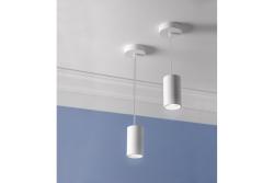 Decor Lampe encastrée de surface SENSA MINI en aluminium 64X115 IP20 max 50W boîtier rond blanc. 1208964012