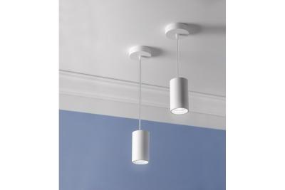 Decor Lampe encastrée de surface SENSA MINI en aluminium 64X115 IP20 max 50W boîtier rond blanc. 1208964012
