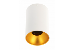 Decor Luminaire de plafond TENSA alum. 96x140 IP20 GU10 rond blanc. 1208964019