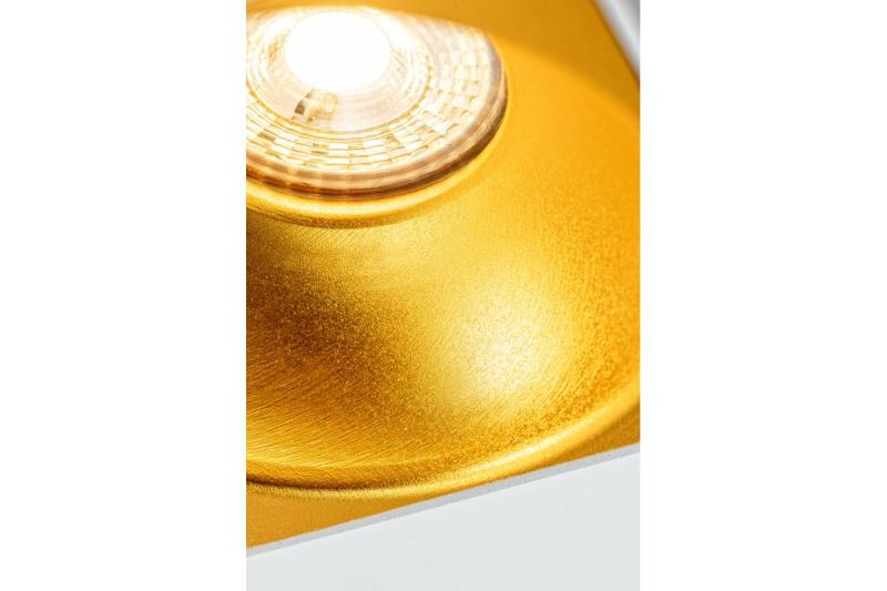 Decor Luminaire de plafond TENSA alum. 90x90x140 IP20 GU10 carré blanc. 1208964021