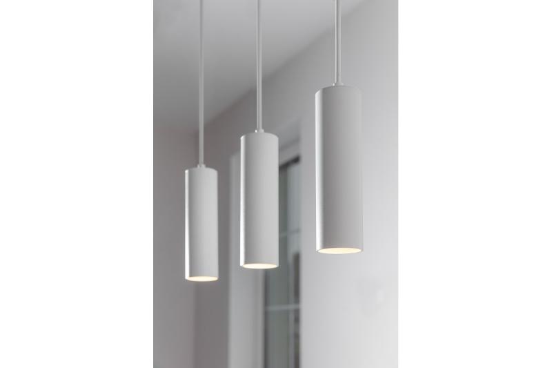 Decor Luminaire suspendu TRESOS II 3xGU10 en aluminium IP20 max. 3x20W blanc. 1208964031