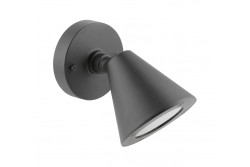 Decor Luminaire de jardin LUSTINO-D GU10 MAX.20W IP44 AC220-240V 50-60Hz applique murale basse en graphite. 1208964032