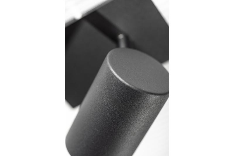 Decor Luminaire de plafond VENETO IP20 max. 20W 1 x GU10 rond noir 1208964036