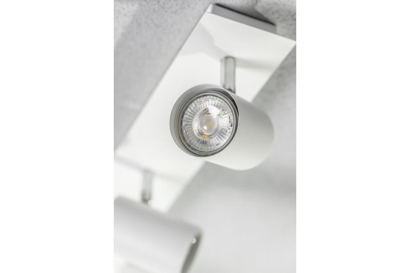 Decor Luminaire de plafond VENETO IP20 max. 20W 2 x GU10 rond blanc. 1208964037