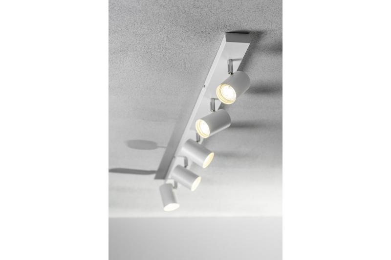 Decor Luminaire de plafond VENETO IP20 max. 20W 5 x GU10 rond blanc. 1208964043