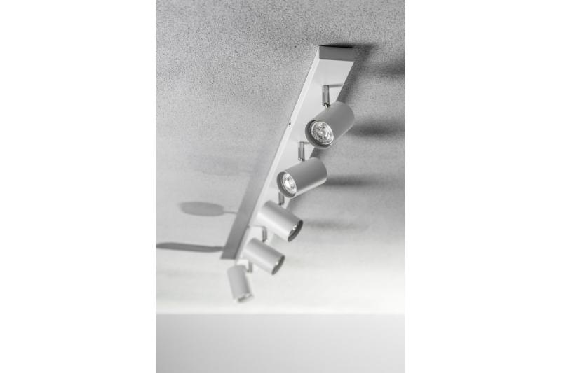 Decor Luminaire de plafond VENETO IP20 max. 20W 5 x GU10 rond blanc. 1208964043