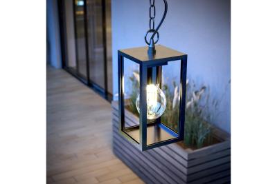 Decor Garden fixture suspended VENTANA-H E27 MAX.20W IP54 AC220-240V 50-60Hz black 1208964047