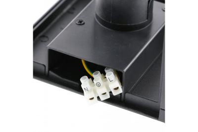 Decor Garden fixture VENTANA-AU E27 MAX.20W IP54 AC220-240V 50-60Hz upper sconce straight black 1208964048