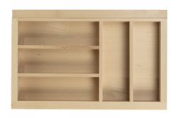 Décor Cutle Range-couverts Ajustable Porte-couverts Couleur Hêtre 1208966290