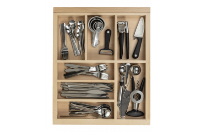 Décor Cutle Range-couverts Cuisine Ajustable Insert pour Armoires de 600-1000mm 1208966291