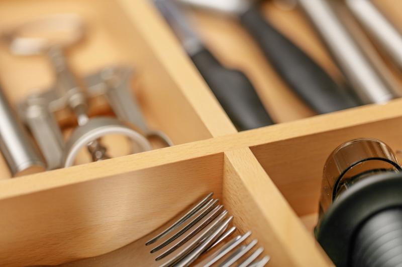 Décor Cutle Range-couverts Cuisine Organisateur de Couverts Réglable 1208966292