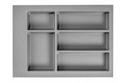 Décor Cutle Compartiments à Couverts pour Tiroir de Cuisine 400 Anthracite 1208966374