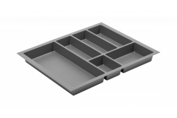 Décor Cutle Tiroirs à Couverts Insert pour Tiroir de Cuisine 600 Anthracite 1208966378