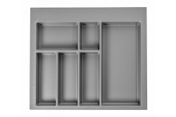 Décor Cutle Tiroirs à Couverts Insert pour Tiroir de Cuisine 600 Anthracite 1208966378