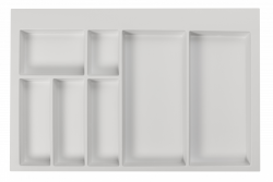 Décor Insert Cutle pour Tiroir de Cuisine 800 Axispace Blanc 1208966379