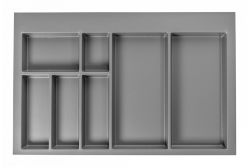 Décor Cutle Bac à Couverts Insert pour Tiroir de Cuisine 800 Anthracite 1208966380