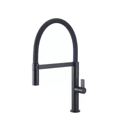 CARESSI Black Line mitigeur de cuisine monocommande en acier inoxydable noir CA1112BK ECO 1208967206