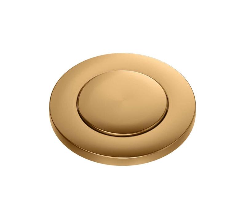 Quadri évacuation pour évier à double cuve en cuivre avec bouton poussoir pour ouverture, cuivre 1208967546