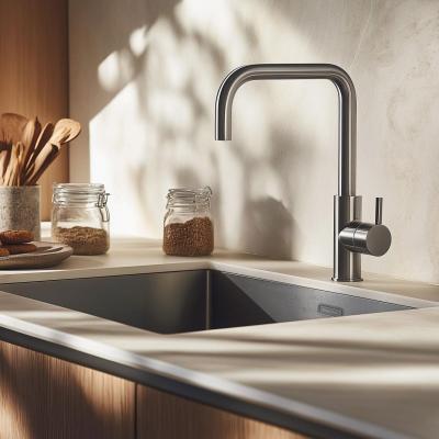 Robinet de cuisine Pure.Sink Elite Steel Pure en inox PS8010-02