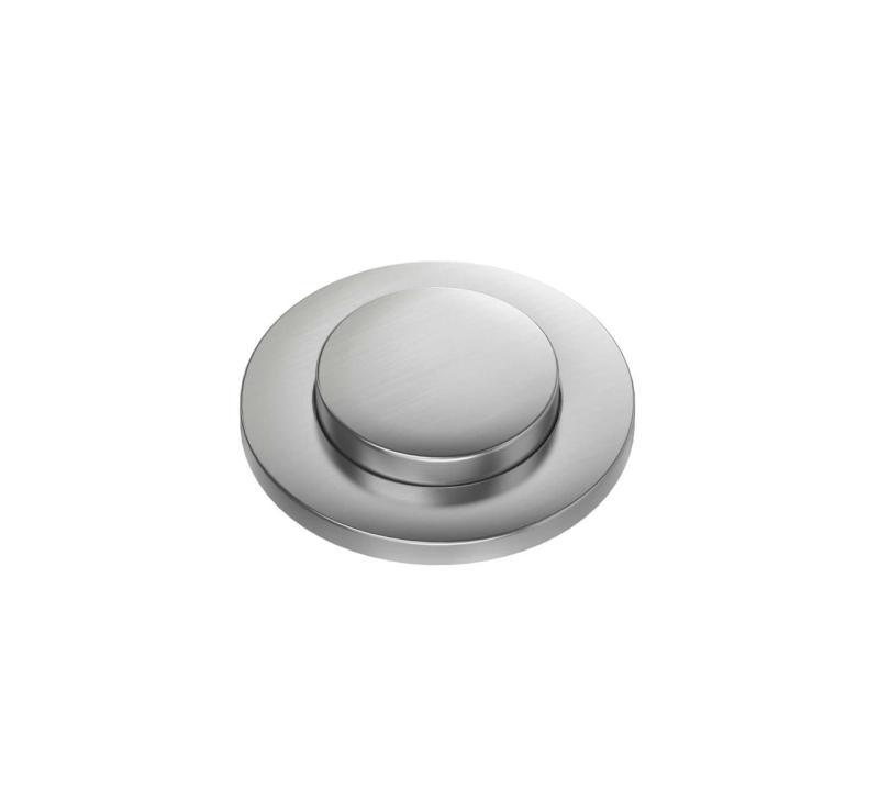 Quadri Oxford ensemble de vidage en inox pour évier comprenant trop-plein et bouton push-to-open en inox 1208967589