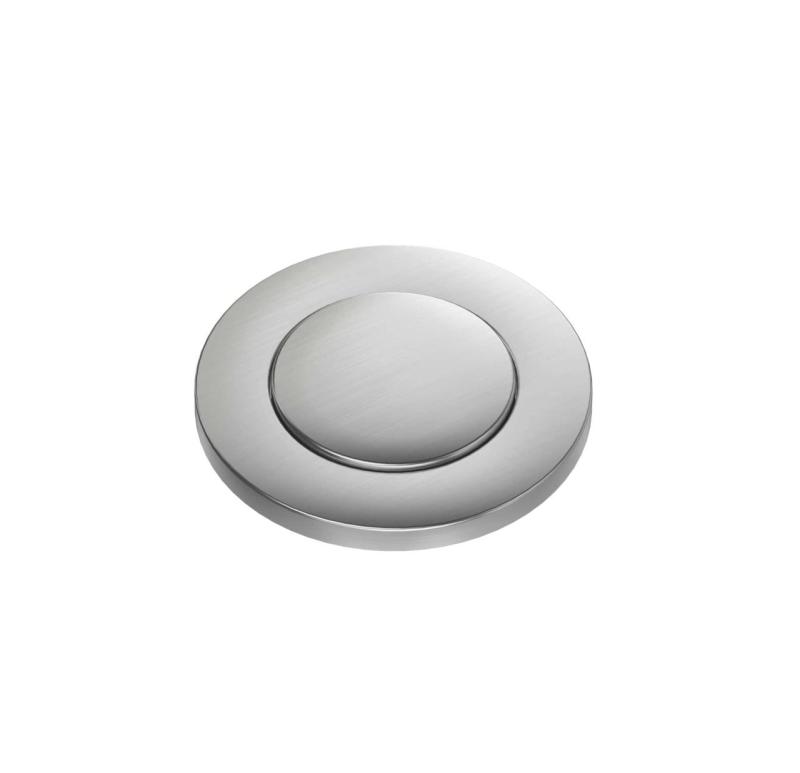 Quadri Oxford ensemble de vidage en inox pour évier comprenant trop-plein et bouton push-to-open en inox 1208967589