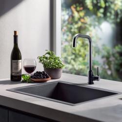 Pure.Sink Elite Steel Pure robinet de cuisine PVD Gun Metal PS8010-61