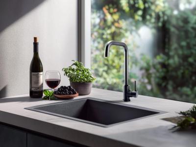 Pure.Sink Elite Steel Pure robinet de cuisine PVD Gun Metal PS8010-61
