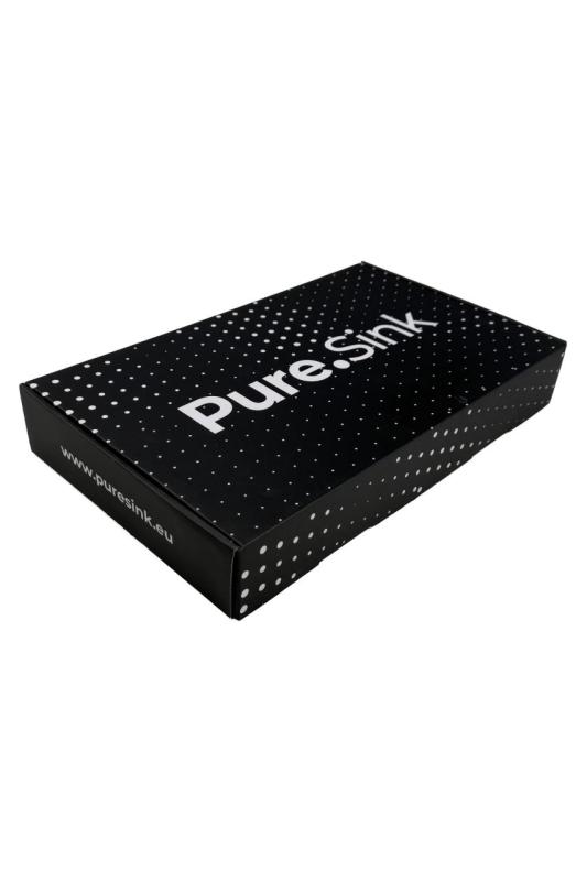 Pure.Sink Elite Steel Spark-S keukenkraan Matzwart met uittrekbare uitloop PS8041-10