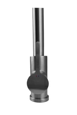 Robinet de cuisine Pure.Sink Elite Steel Crystal-S en inox avec bec extensible PS8050-02