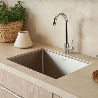 Robinet de cuisine Pure.Sink Elite Steel Stream en inox PS8044-02